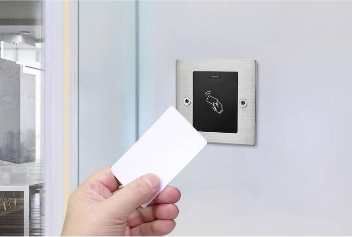 Immagine prodotto Sygonix SY-6097864 Tastiera a codice con RFID da incasso 12 V/DC, 18 V/DC IP66 (Scheda chiave)
