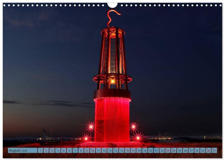 Produktbild RUHRPOTT LICHTER (Wandkalender 2025 DIN A3 quer), Monatskalender (A3, Deutsch)
