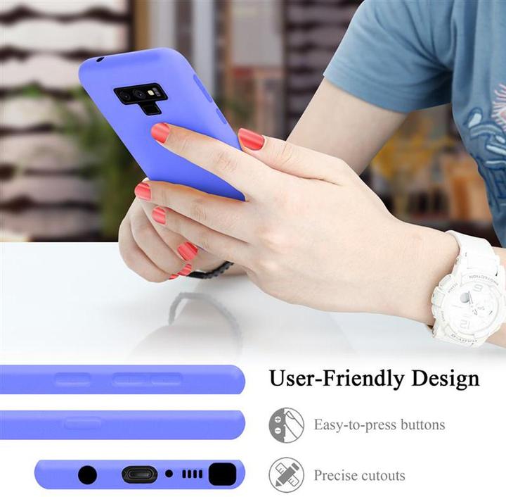 Actual product image Cadorabo TPU Liquid Silicone Case Cover (Samsung Galaxy Note 9)