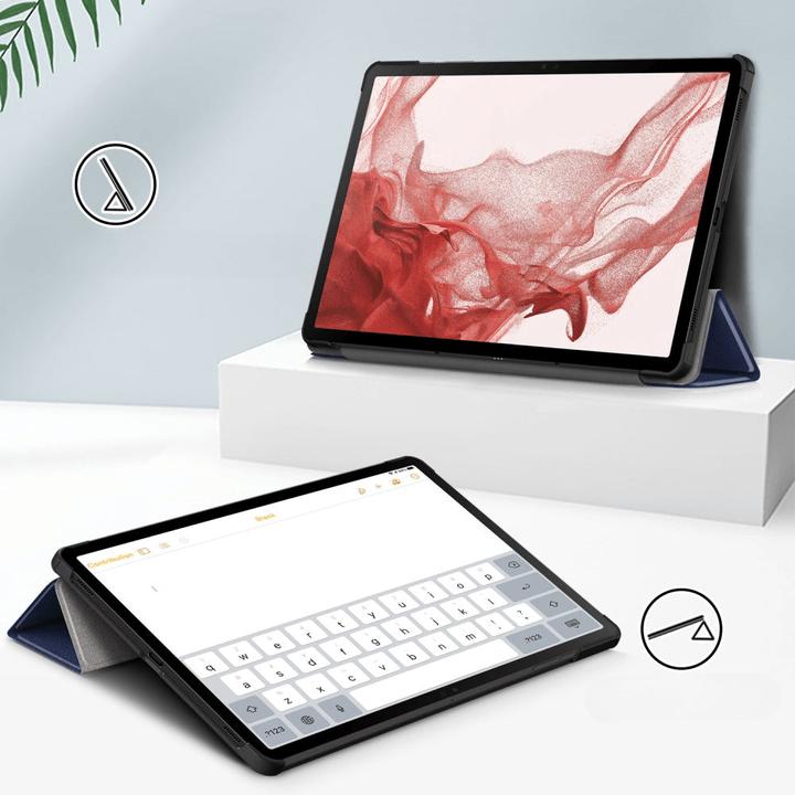 Produktbild Cover-Discount Galaxy Tab S9 - Tri-fold Smart Case dunkelblau (Galaxy Tab S9)