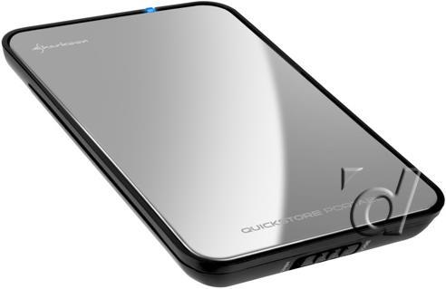 Sharkoon Quickstore Portable, SATA, USB 2.0 (2.5")