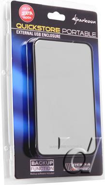 Produktbild Sharkoon Quickstore Portable, SATA, USB 2.0 (2.5")