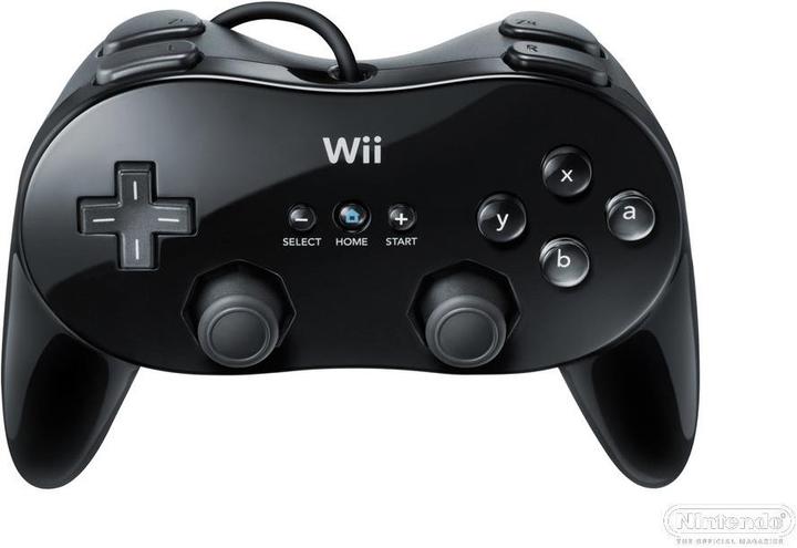 Produktbild Nintendo Wii Classic Controller, Schwarz (Wii)