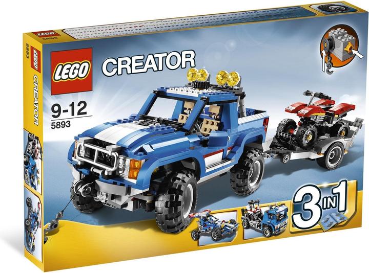 Produktbild LEGO Geländewagen mit Quad (5893)