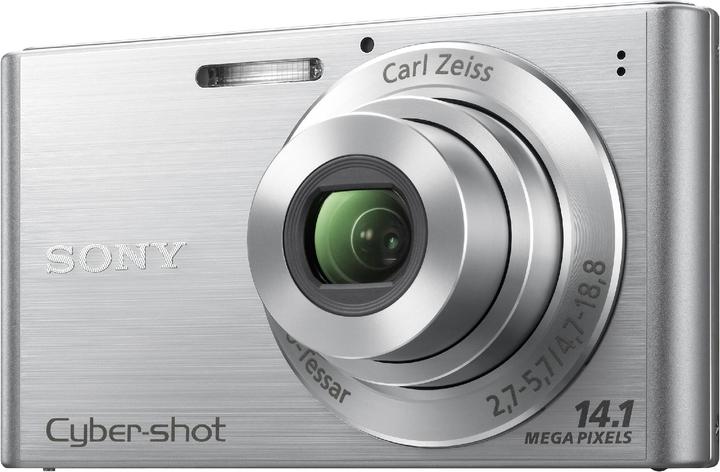 Actual product image Sony DSC-W320, 14 MPixel, 4x optical zoom, silver (1/2,3'')