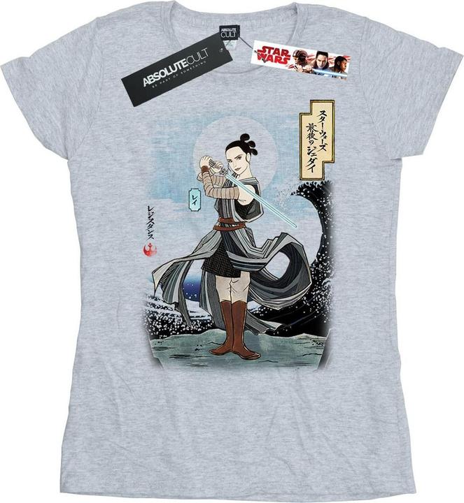 Star Wars The Last Jedi Japanese Rey TShirt (XXL)