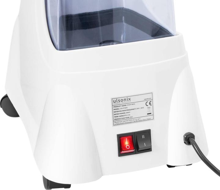 Actual product image Ulsonix Dampfglätter Dampfbürste Dampfstation Dampfbügler 2 Stufen 2000 W 2,35 L 55 min (2000 W, 43 g/min)