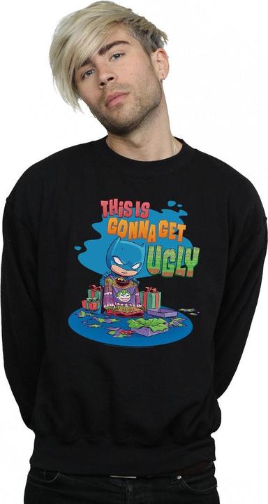 Immagine prodotto Super Friends Batman Joker Christmas Jumper Felpa Uomo (4XL)