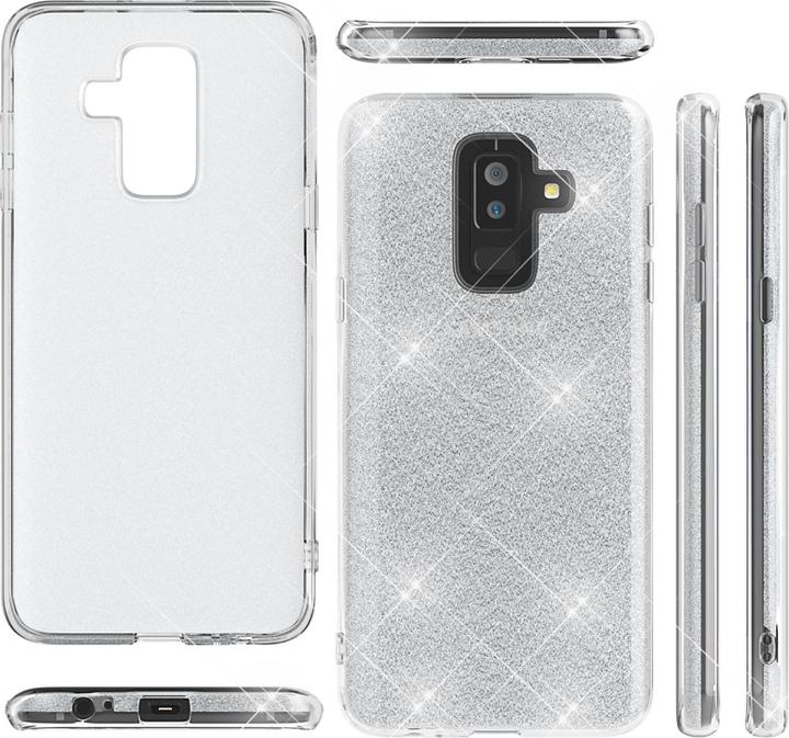 Produktbild Nalia Glitter Handyhülle (Samsung Galaxy A6+)