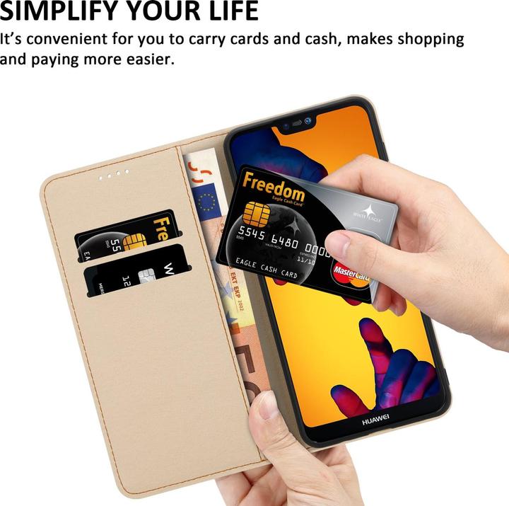 Immagine prodotto Cadorabo Copertina del libro con stampa (Huawei Nova 3E)