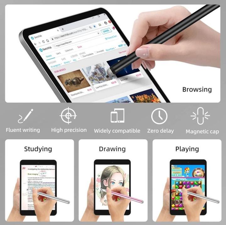 Image du produit PowerGuard Écran tactile à stylet capacitif 2 en 1