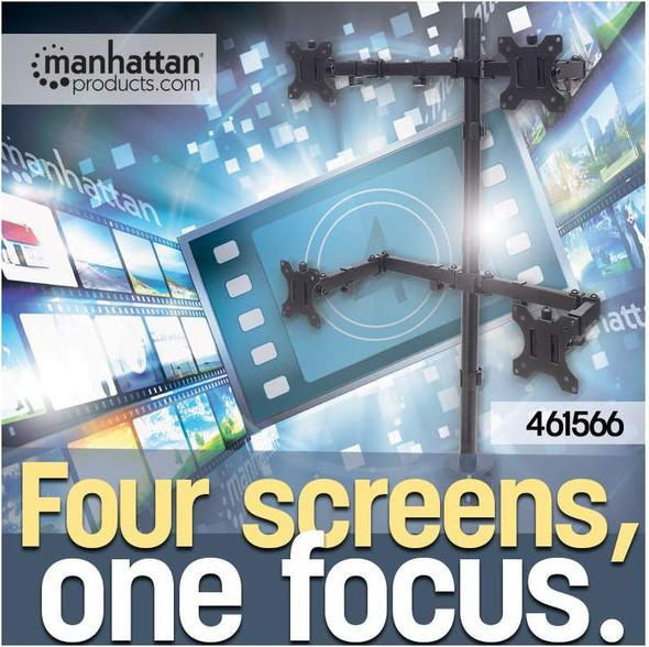 Image du produit Manhattan Bras de table pour moniteur (Tables, 32")