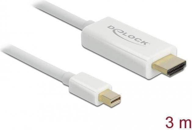 Actual product image Delock Mini DisplayPort — HDMI (Typ A) (3 m, DisplayPort, HDMI)
