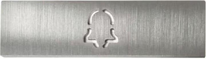 Image du produit Doorbird Badge Cloche pour D11x Bouton d'appel Acier inoxydable V4A