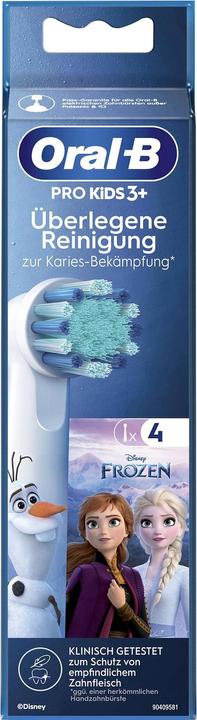 Actual product image Oral-B Attachment brushes Kids Frozen II 4 pcs. (4 x)