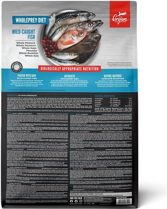 Image du produit Orijen Six poissons (Adulte, 1 pcs, 2000 g)