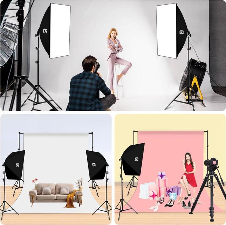 Produktbild Puluz Softbox Dauerlicht mit Stativ (Softbox)