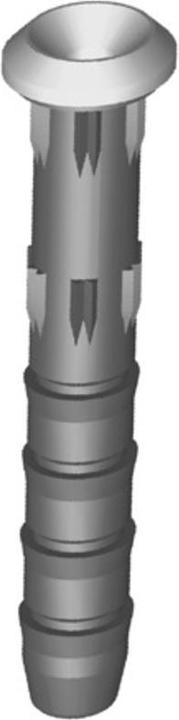 Stauffer Soundproofing rubber dowel with cuvette (1 pcs.)