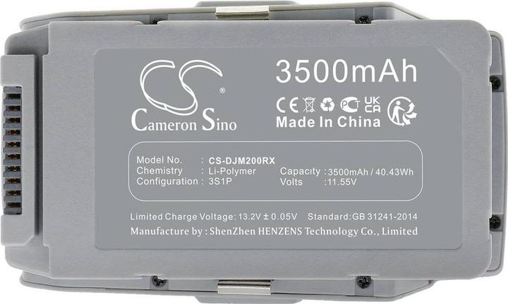 Image du produit CS Cameron Sino CS-DJM200RX Pack d'accumulateurs pour modèles réduits (LiPo) (Batterie de drone, DJI Air 2S, DJI Mavic Air 2)