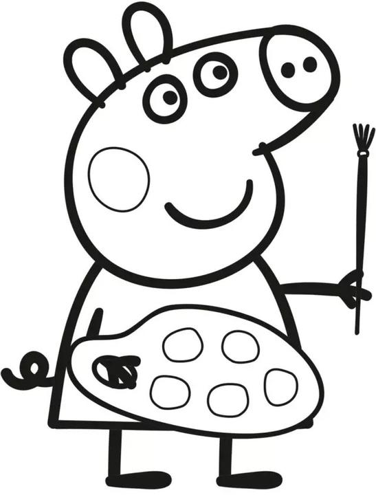 Immagine prodotto Peppa: il mio grande blocco da colorare