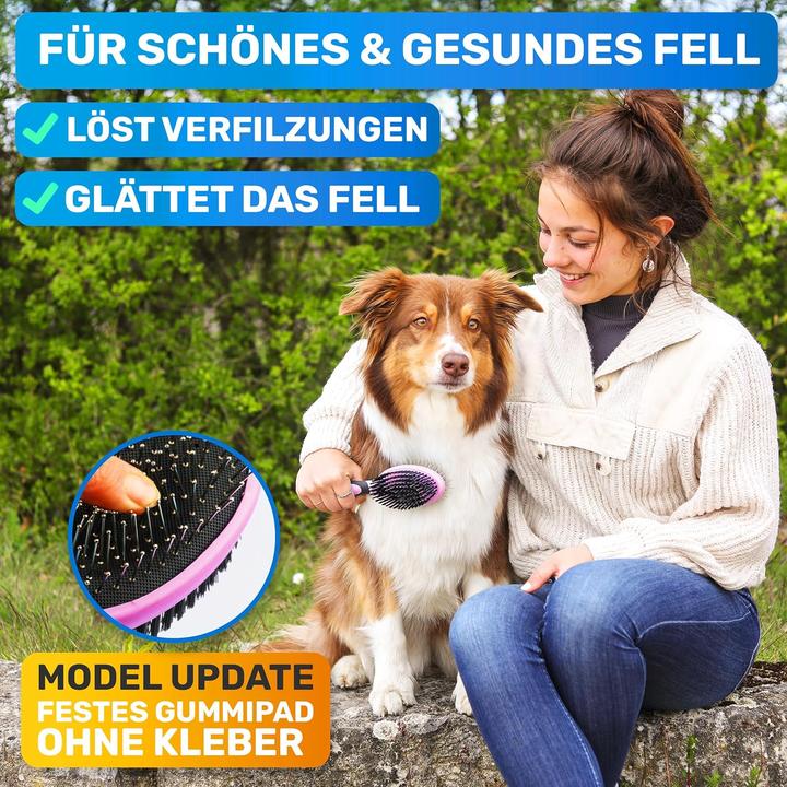 Produktbild Blue Pet Doppelseitige Hundebürste (Hund)