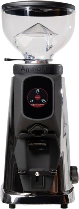 Fiorenzato AllGround Sense Kaffeemühle Silber & Schwarz, DARK-T Titan Mahlwerk