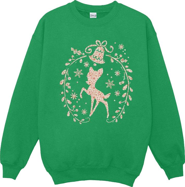 Disney Bambi Christmas Wreath Sweatshirt (M)