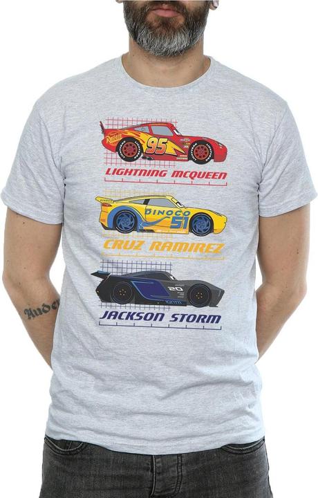 Immagine prodotto Cars Racer Profile Maglietta Uomo (XL)