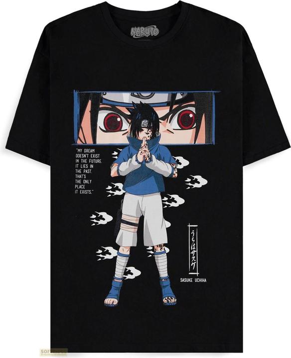 Difuzed Naruto - Sasuke - Men's Short Sleeved T-shirt - L (L)