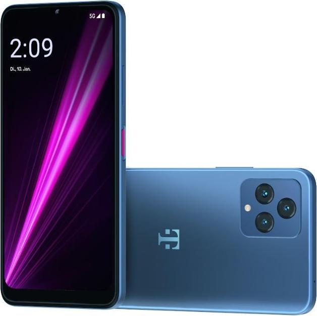 Produktbild Telekom T PHONE 5G Smartphone 64 16.5 cm (6.5 Zoll) Blau Android™ 12 (64 GB, Blau, 6.52", 50 Mpx, 5G)