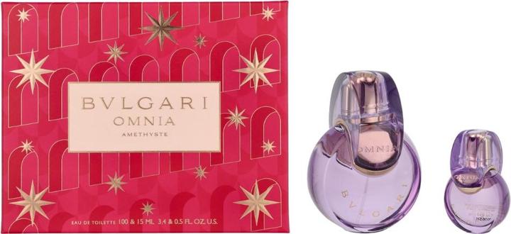 Actual product image Bulgari Bvlgari Omnia Amethyst Christmas 2023 Eau de Toilette 100 / Eau de Toilette 15 (Eau de toilette, 115 ml)