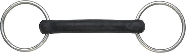 Actual product image Shires Hard rubber snaffle bit
