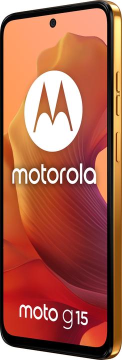 Produktbild Motorola Moto G15 (128 GB, Orange, 6.72", Dual SIM, 50 Mpx, 4G)