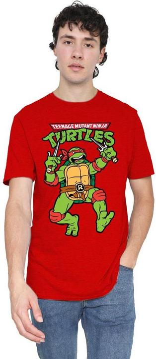 Immagine prodotto Teenage Mutant NT Maglietta Raffaello Retrò Adulto Unisex (XL)