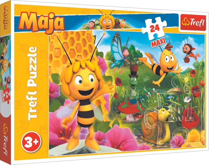 Image du produit Trefl Puzzle 24 pièces Maxi - Les abeilles dans le monde de Maya (24 pièces)