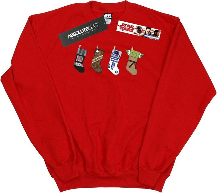 Star Wars Christmas Stockings Sweatshirt (L)