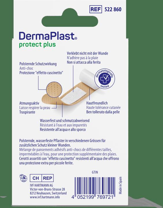 Nährwerte und Zutaten DermaPlast ProtectPlus Famil 3 Groess 32 (32 x)