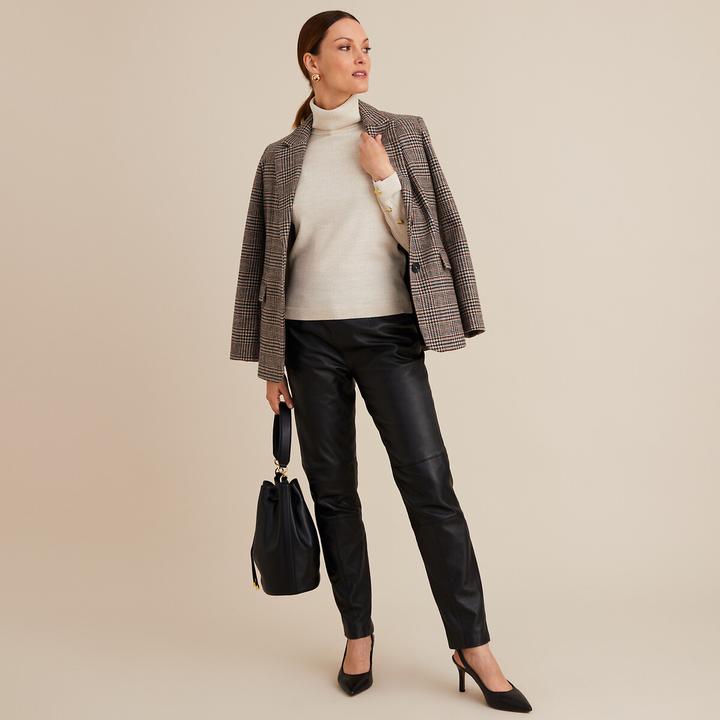 Actual product image Anne Weyburn Gerader Blazer mit Karomuster (Frequency band 38 (2600 MHz))