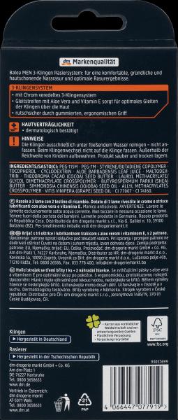 Produktbild dm Balea MEN Rasierer 3-Klingen