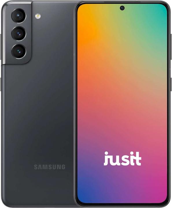 jusit Galaxy S21 5G (256 GB, Gray, 6.20", 12 Mpx, Dual SIM, A / Wie neu)