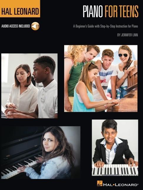 Produktbild Piano for Teens Method: A Beginner/'s Guide with Step-By-Step Instruction for Piano (Englisch, JENNE LINN, 2018)