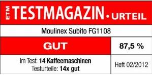 Actual product image Moulinex Subito FG1108