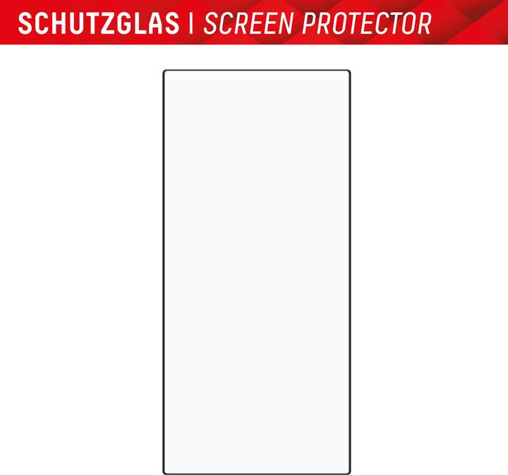Actual product image Displex Real Glass, Full Cover Panzerglas (1 Piece, Samsung Galaxy S24 Ultra)
