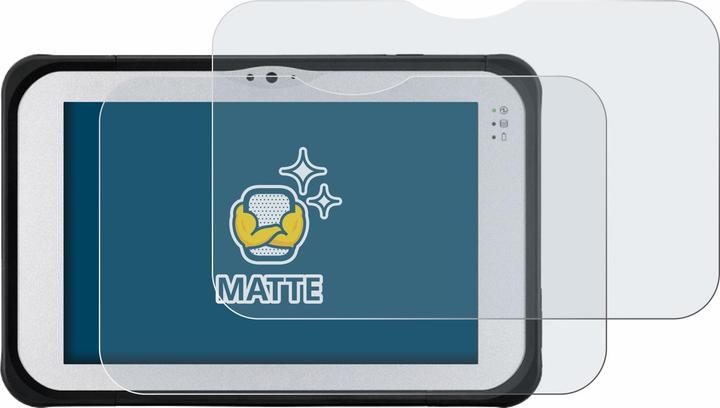 Actual product image BROTECT Anti-glare screen protector matt (2 Piece, Toughpad FZ-M1)