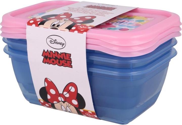Produktbild Minnie Mouse Set mit 540 ml Lebensmittelbehältern (3 Stk.) (0.54 l)