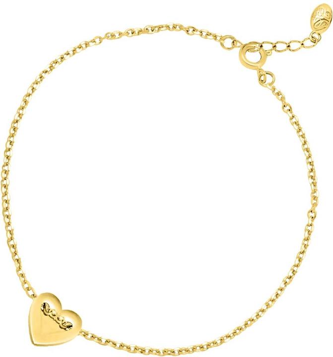 Candy Armband Vega, 925 Sterling Silber, vergoldet (17.50 cm, 925 Sterling Silber, 18k vergoldet)