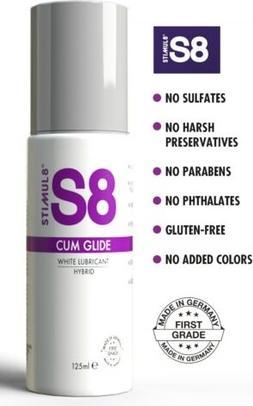 Produktbild Stimul8 Lubrifiant hybride S8 effet sperme 125ml (125 ml)