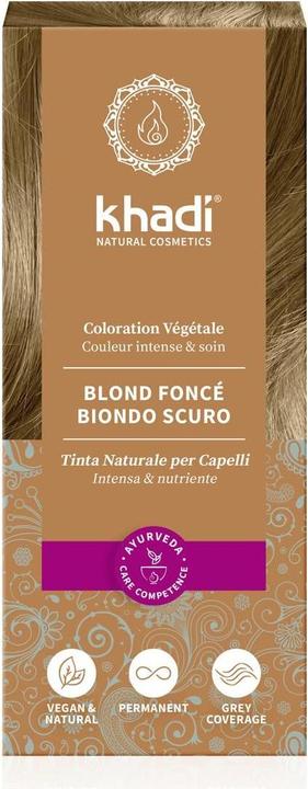 Image du produit Khadi Couleur de cheveux aux herbes (Homme blond)