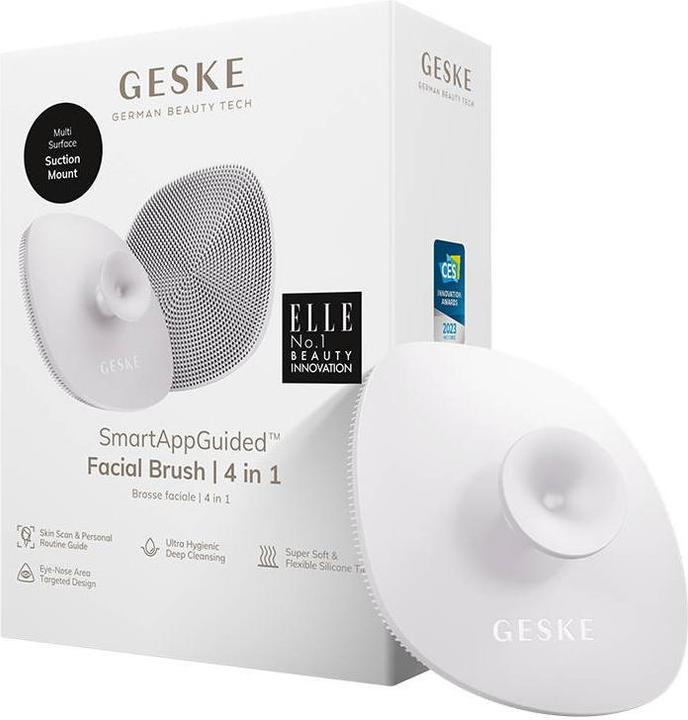 Immagine prodotto Konjac Sponge Szczoteczka do czyszczenia twarzy 4w1 z uchwytem Geske z Aplikacją (starlight)