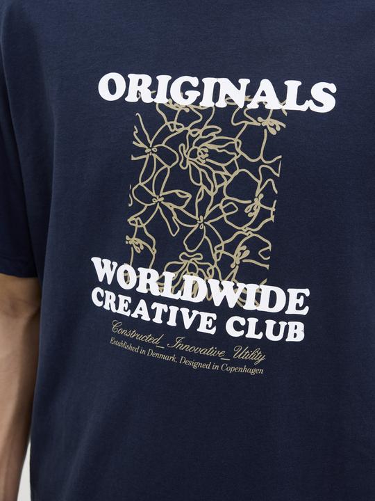 Produktbild Jack & Jones Gedruckt Rundhalsausschnitt T-shirt T-shirt (M)